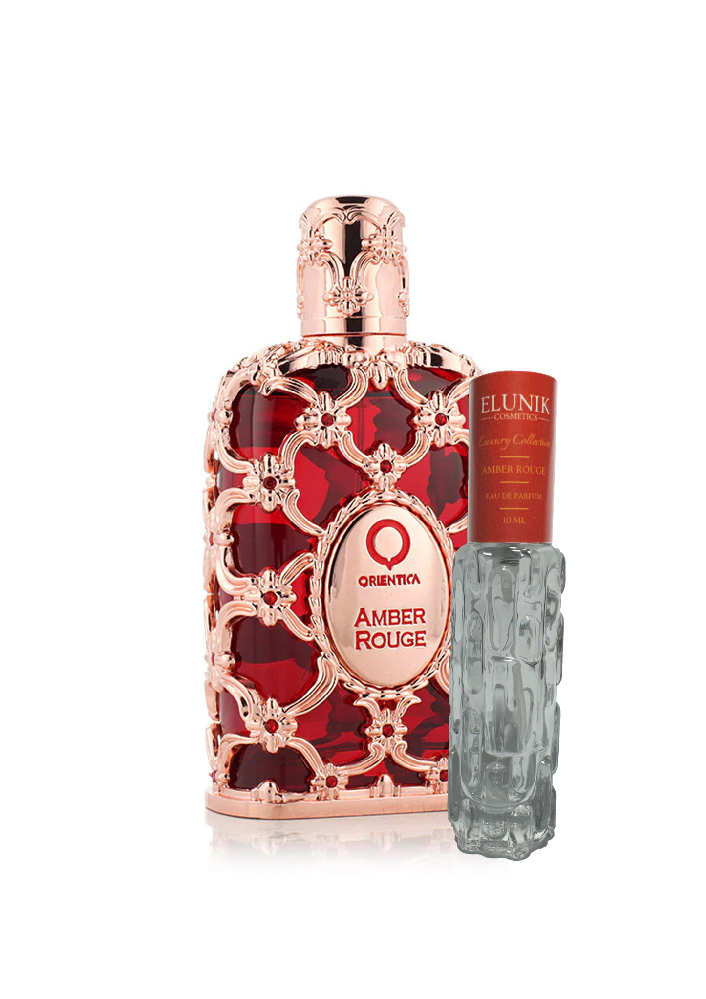 Perfume Unissexo Orientica Amber Rouge EDP 10 ml