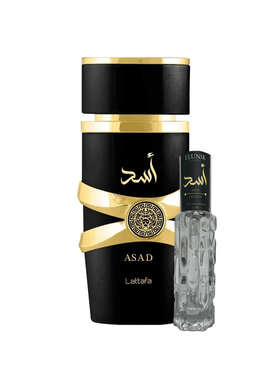 Perfume Unissexo Lattafa Asad EDP 10 ml